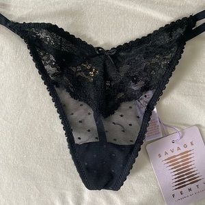 Savage X Fenty lace G-String, XS, Valentine’s Day line